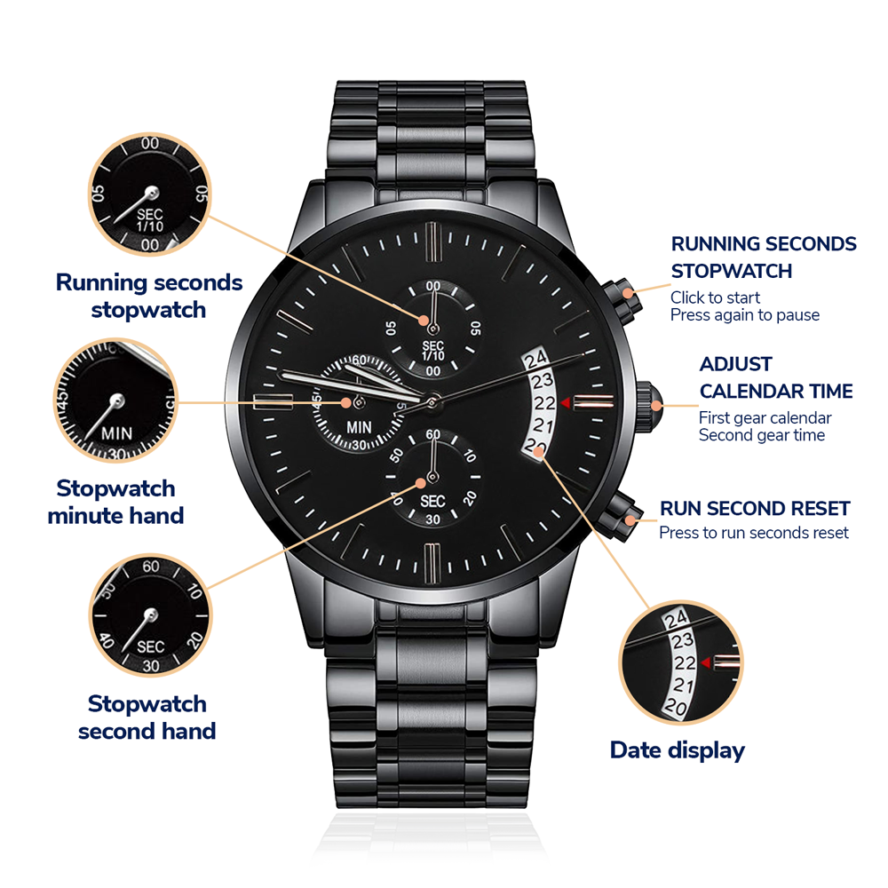 Groomsman, Promoted From Wingman to Groomsman, Men's Watch